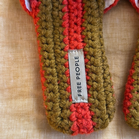 Free People show your stripes hand knitted sandal - Picture 6 of 17